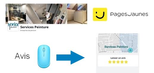 Cliquer pour laisser un avis client sur Les Pages Jaunes !